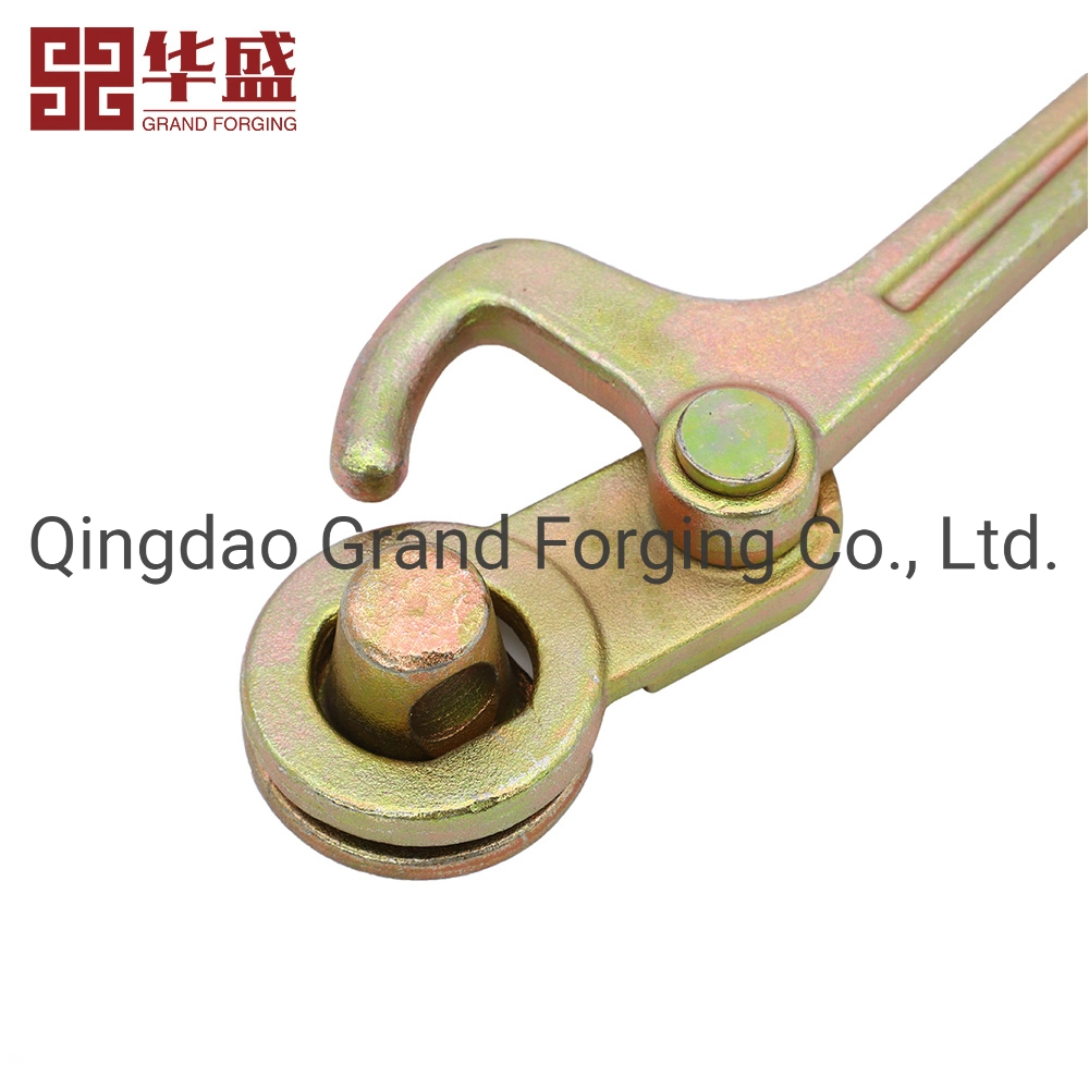 Hot Sale Galvanized Carbon Steel Drop Forged Left and Right Handle Container Lock Trailer Door Lock