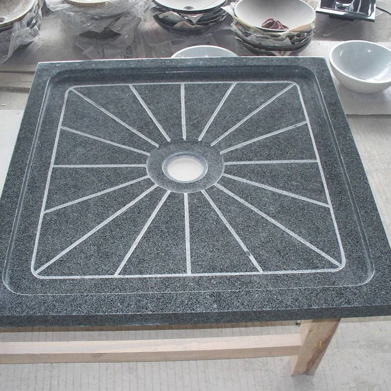 Natural Stone Granite/Marble Anti Slip Shower Room Tray/Base