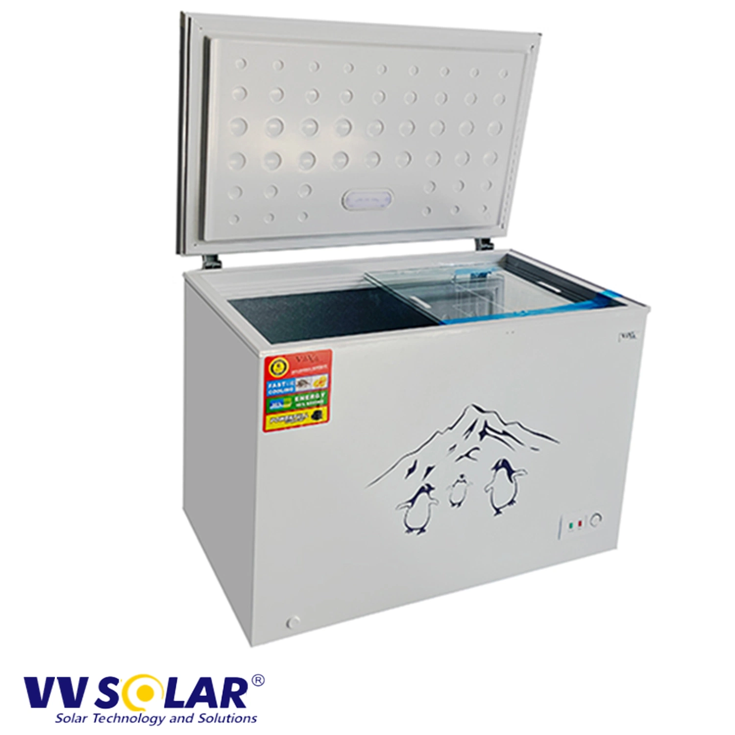 Comprimer 12V/24V Home Appliance Solar réfrigérateur congélateur congélateur Prix Solaire