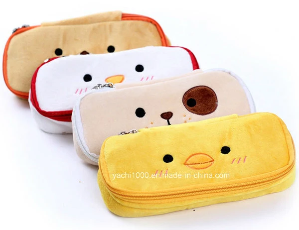 Super Soft Plush Emoji Pencil Bag