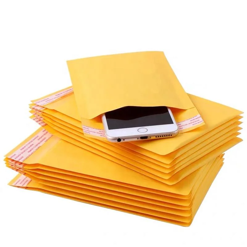 Kraft Bubble Mailers Padded Envelopes Made of Strong Kraft Paper and Bubble