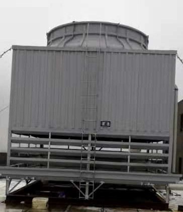 Estructura de acero de la torre de refrigeración industrial para la fábrica de harina de pescado