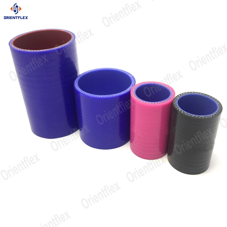 1.5 pulgadas flexible de 3,5 pulgadas de alta temperatura del acoplador del tubo flexible de caucho de silicona