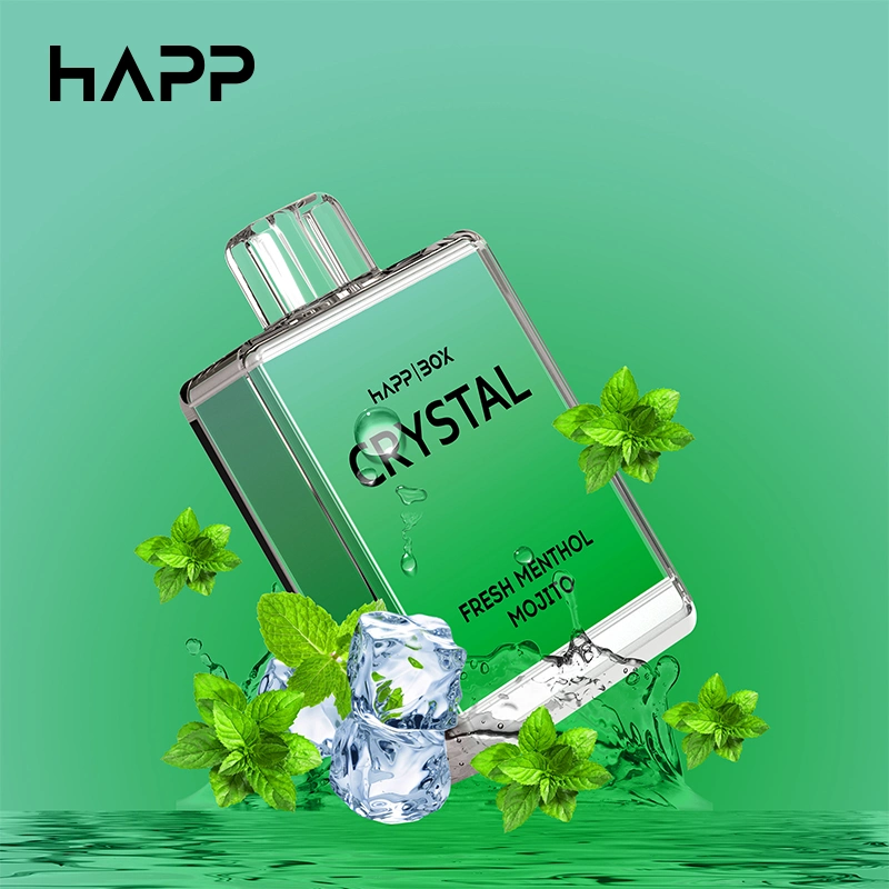 HAPP Crystal Box 600 puffs Vape Оптовая VIP электронная сигарета 2 мл карандаш Vape