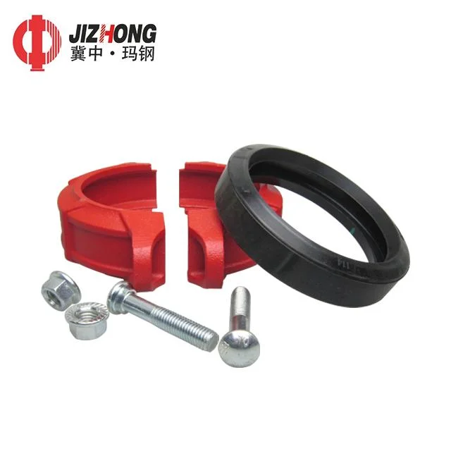 Made in China Grooved Fittings Painted Rigid Coupling for Water/Fire/Sewage System