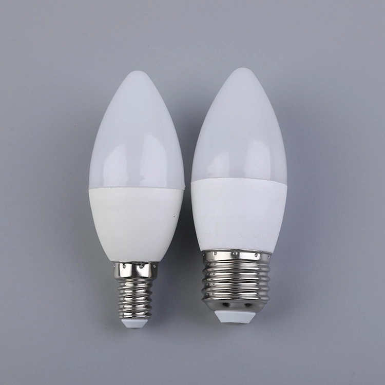 Formato de velas LED inteligente SMD iluminação das lâmpadas de decoração de interiores
