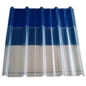 Anti-UV-Korrosionsbeständig Clear Plastic Roofing FRP Fiberglas Sheet für Dachfenster