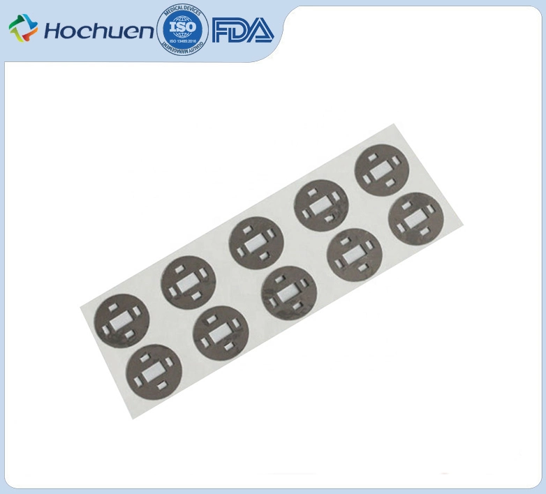 Прецизионная резка штампа Хирургические электроды OEM форма 3 мм Закрытые Клейкая подложка из пенопласта EVA Padding Foam