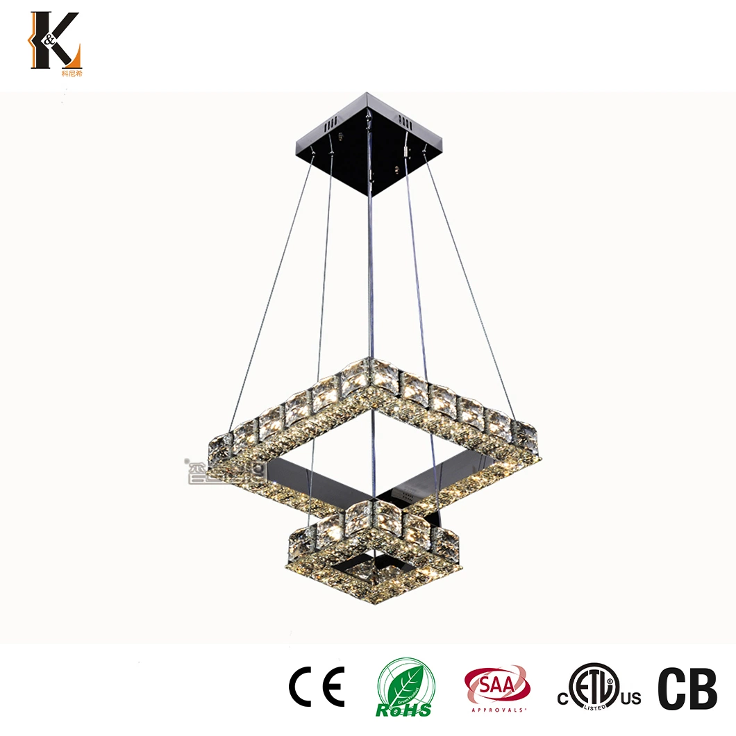 Chambre européenne Crystal chandelier Chine Dropshipping grands lustres de luxe lampe Lustre en cristal