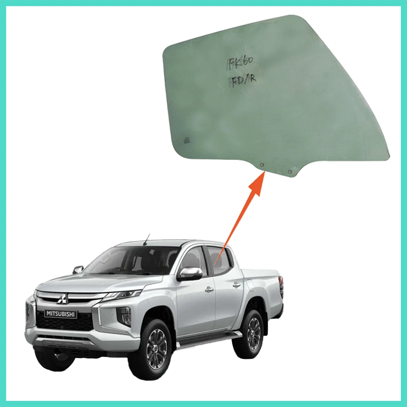 Auto Glass for Mitsubish Fighter Truck 92- Tempered Winshield