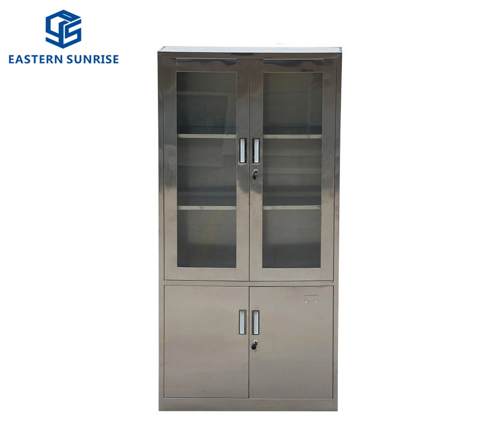 Medical Supply Storage Cabinets with Grade 304 Stainless Steel