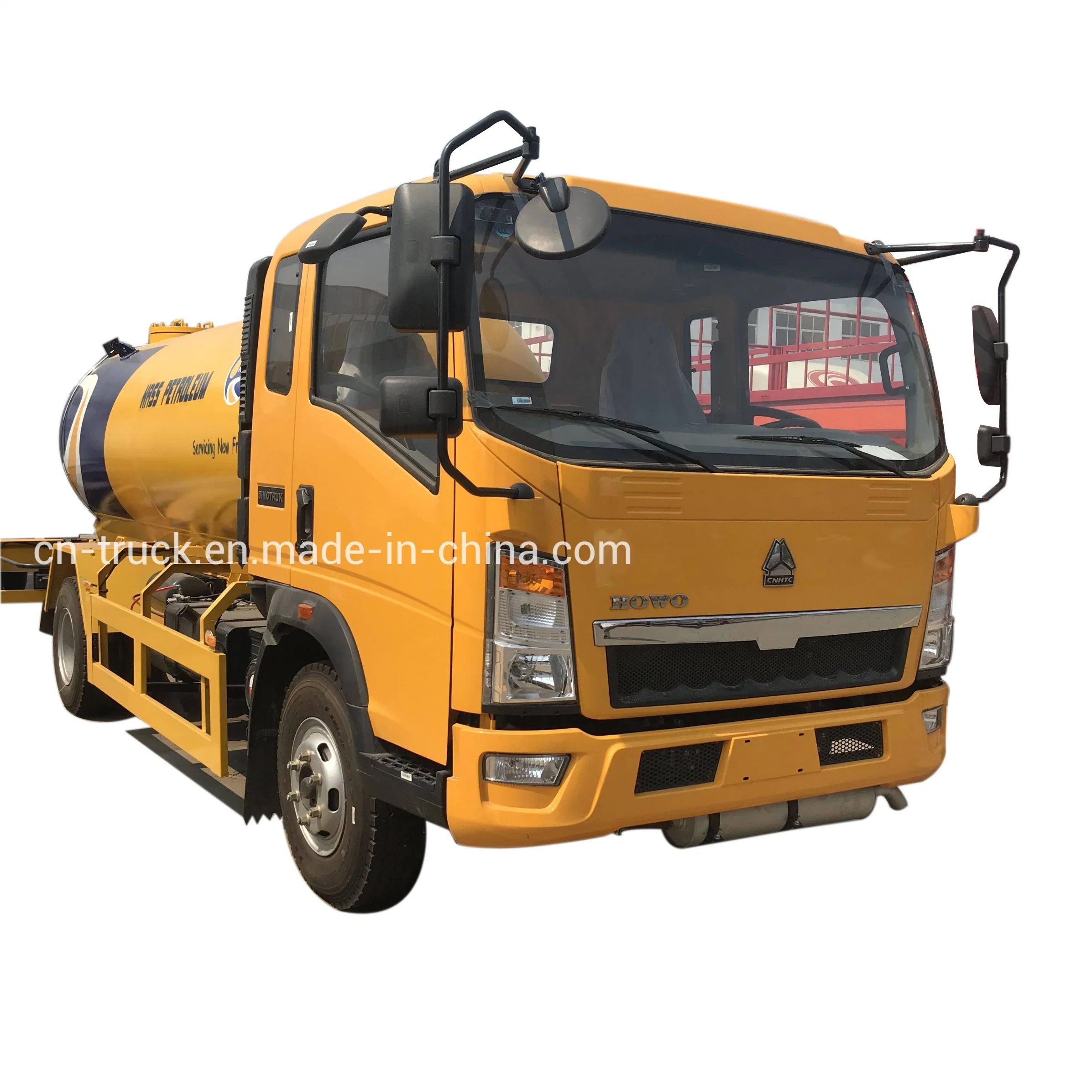 Factory Sales Price Light HOWO 3cbm 4cbm 5cbm LPG Gas Tanker Pump Gas Dispenser Refilling LPG Truck Gas LPG Tank Truck