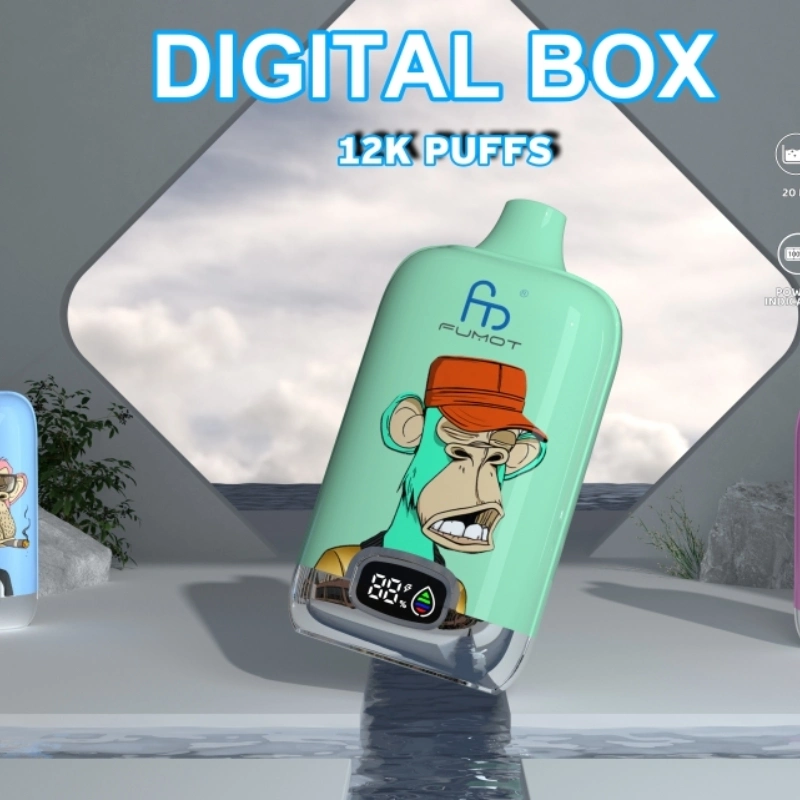 Fumot Digital Box 12000 Puffs Disposable Vape with Screen Display