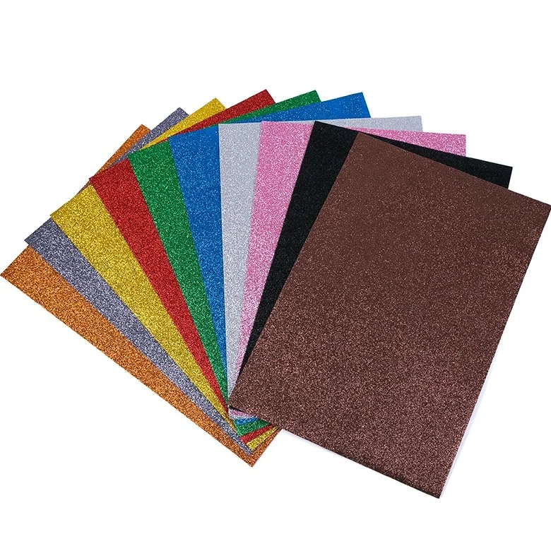 Kids Custom Size 2mm/3mm Color Craft EVA Glitter Foam Sheet/ Craft EVA Products