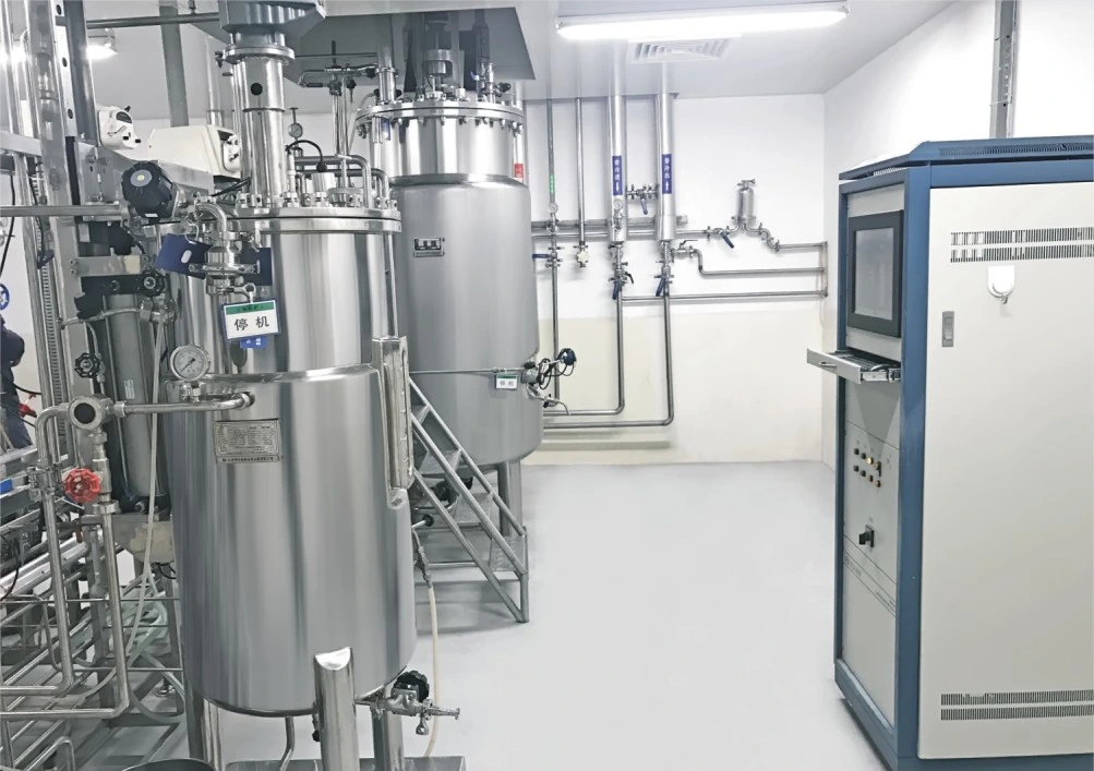 Nova tecnologia de sistema de Laboratório de fermentação biológica Multi-Stage Esterilização Independentes Equipamento fermentador de Aço Inoxidável China