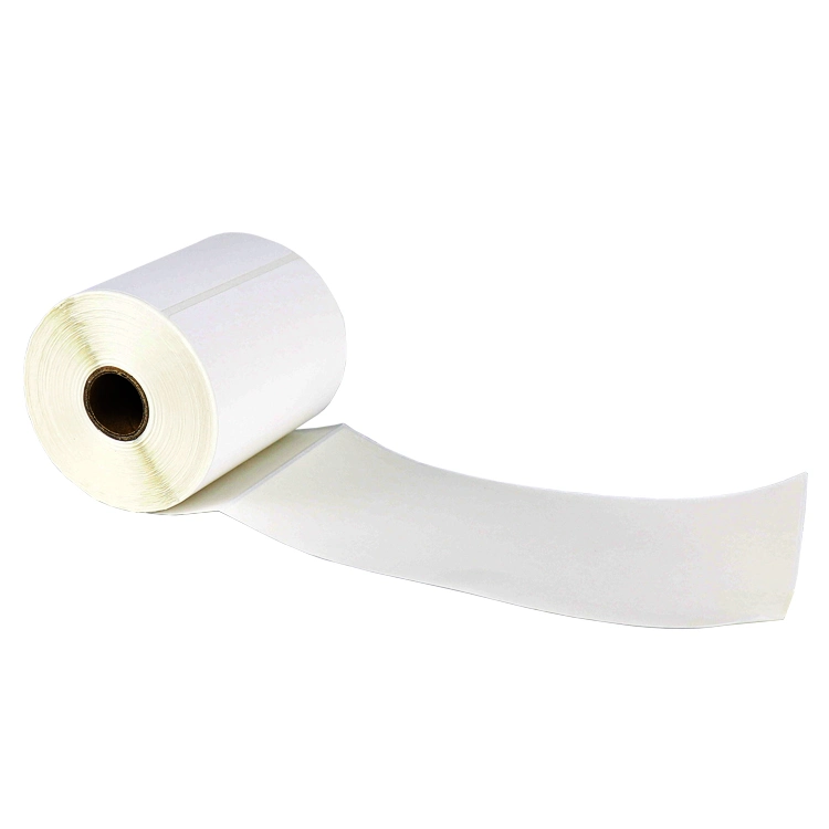 Paper Label Zebra Self Adhesive Thermal Paper Roll for Supermarket Thermal Printed Label