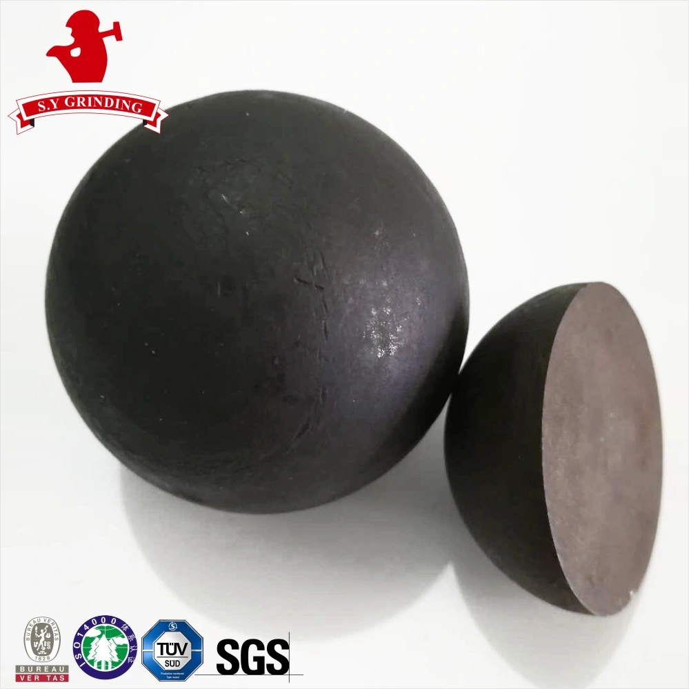 Bola de acero forjado de 20 mm a 150 mm para molienda en minería