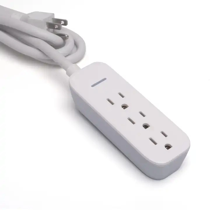 6 Outlet USA America Standard Power Extension Socket with Switch, Power Strip for Mexico, Vietnam, Panama, Venezuel