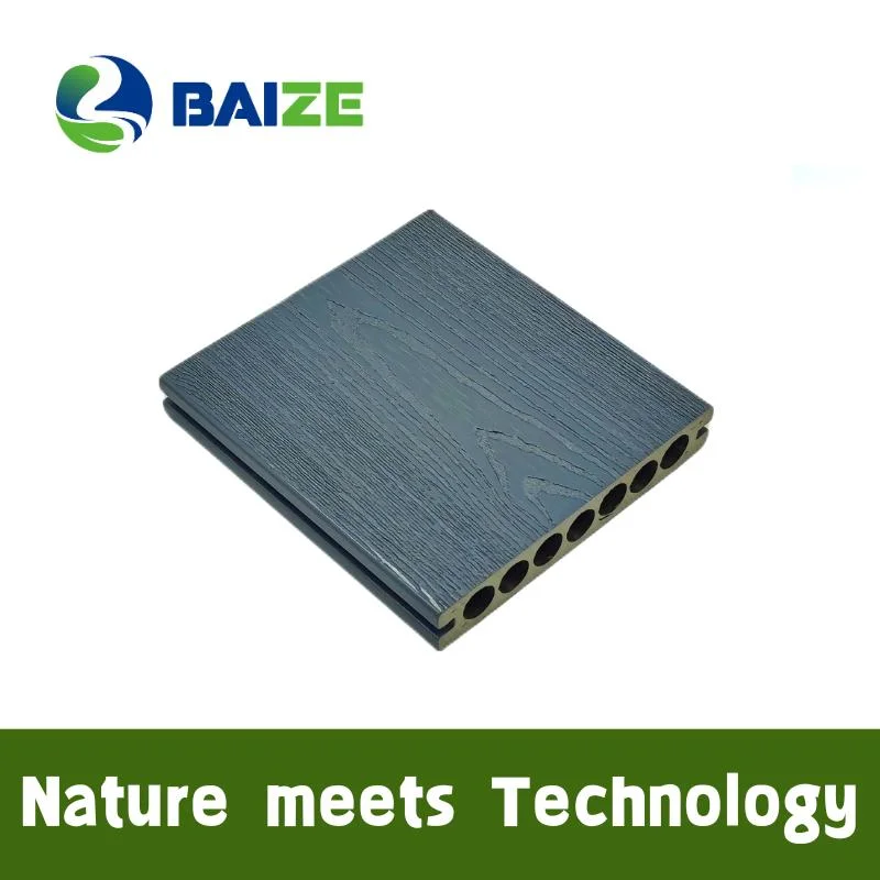 ASA Co-Extruded Waterproof WPC Decking Wood Plastic Composite Flooring