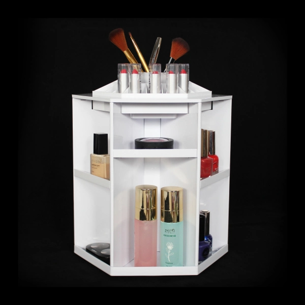 Factory Custom Counter Top Good Sale Makeup Stand/Shop Shelf Display Cosmetic/Acrylic Display Rack