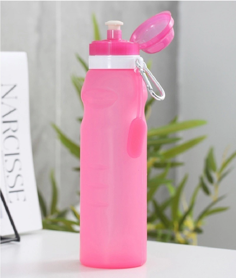 Foldable Silicone Drinking Bottle Leak Proof Bottle Ci16188