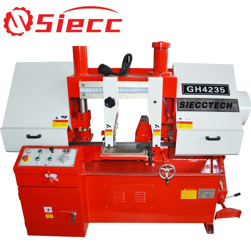 CNC gz4232 sierra de banda de la marca de la máquina para corte de tubo de acero inoxidable en buenas condiciones y precios Made in China