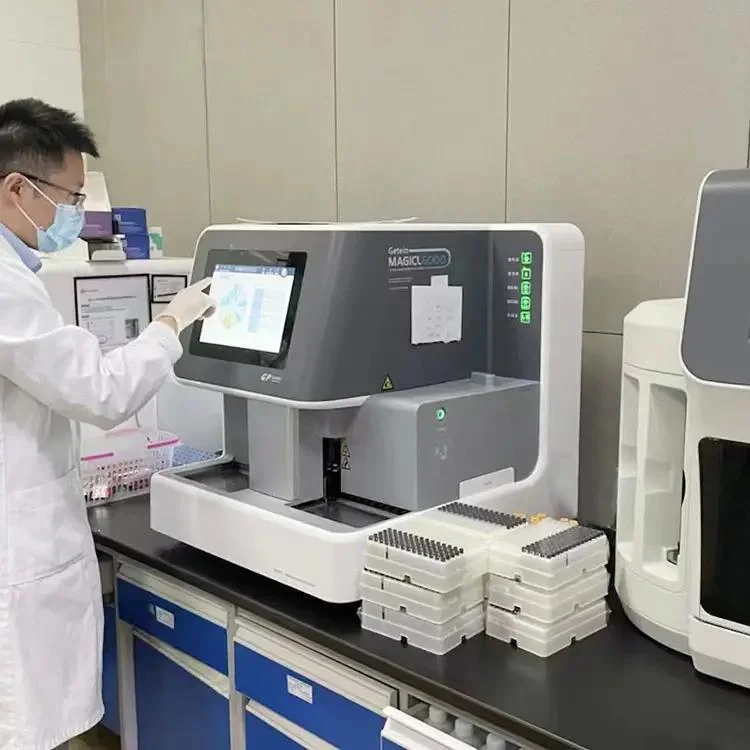 Magicl 6000 Getein Clinical Analytical Instruments Chemiluminescence Immunoassay Analyzer Price for T3