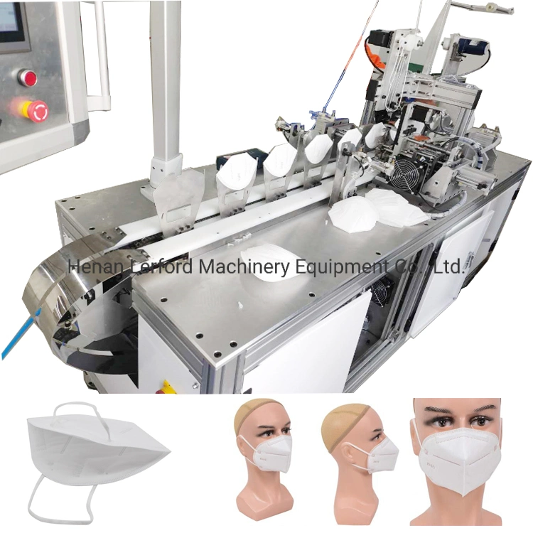 La máscara de plegado automático Four-Dimensional KN95 N95 Medical Mascarilla no tejido de la máquina para la venta