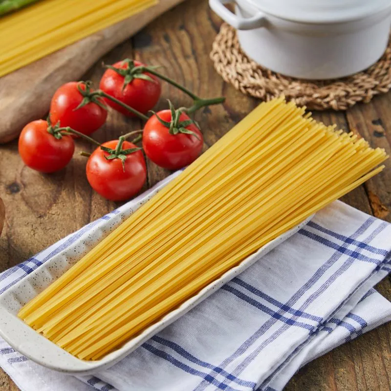 Pastas instantáneas larga recta de la bolsa de fideos 200g 500g Pasta Fusilli Ready-Eat rápido de fideos cocinar cena saludable alimentos saludables