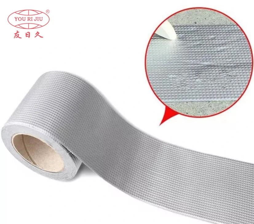 Yourijiu Economic Grade Waterproof Building Material Aluminum Foil Butyl Sealing Repair Tape Water Leak Adhesive Tape