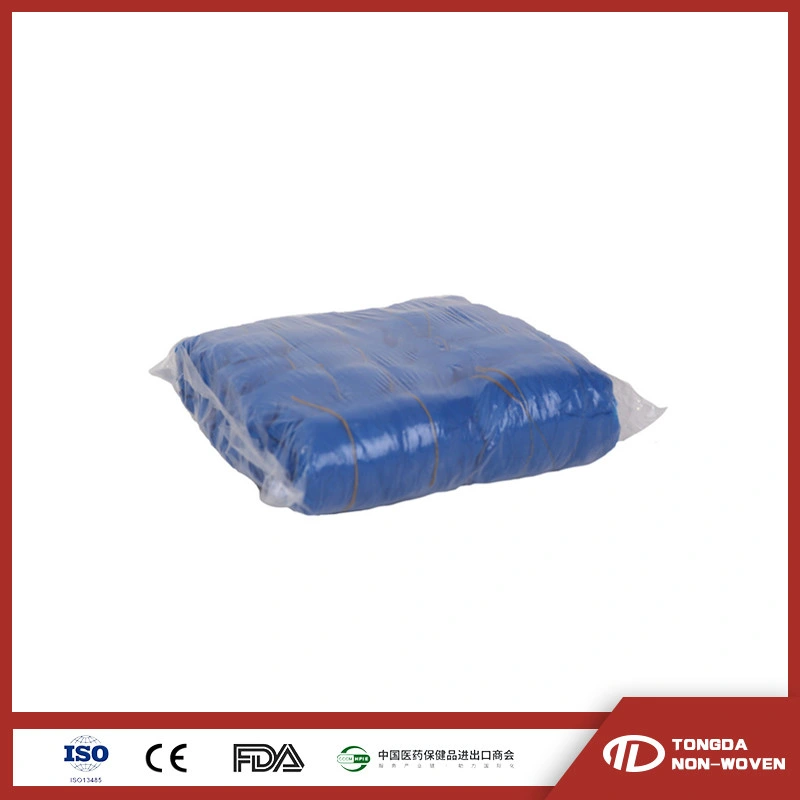 Disposable Waterproof PE/CPE Plastic Shoe Cover for Laboratory