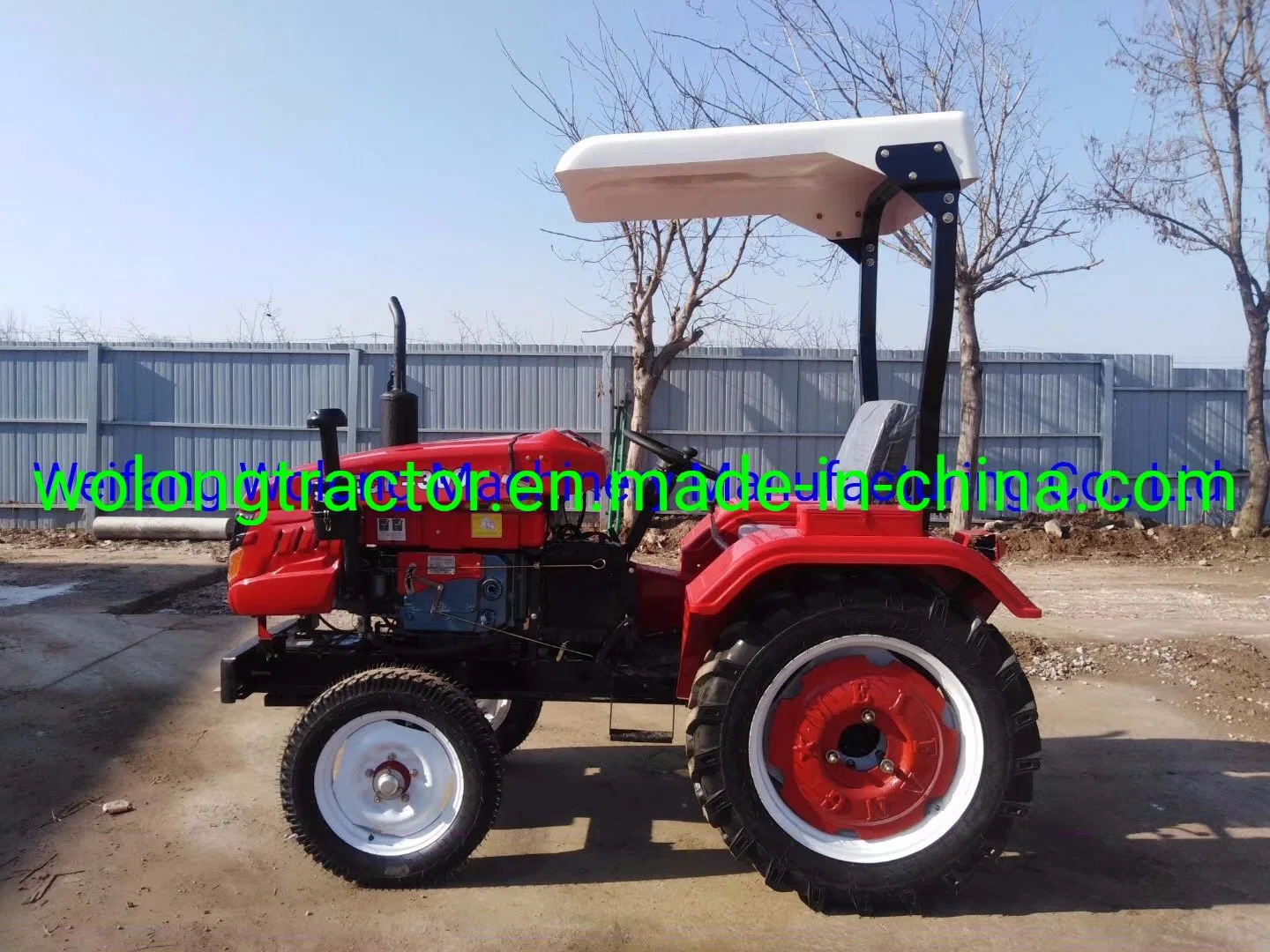 6+1 Gearshift Small Tractor with Belt Transmission Single Cylinder Engine