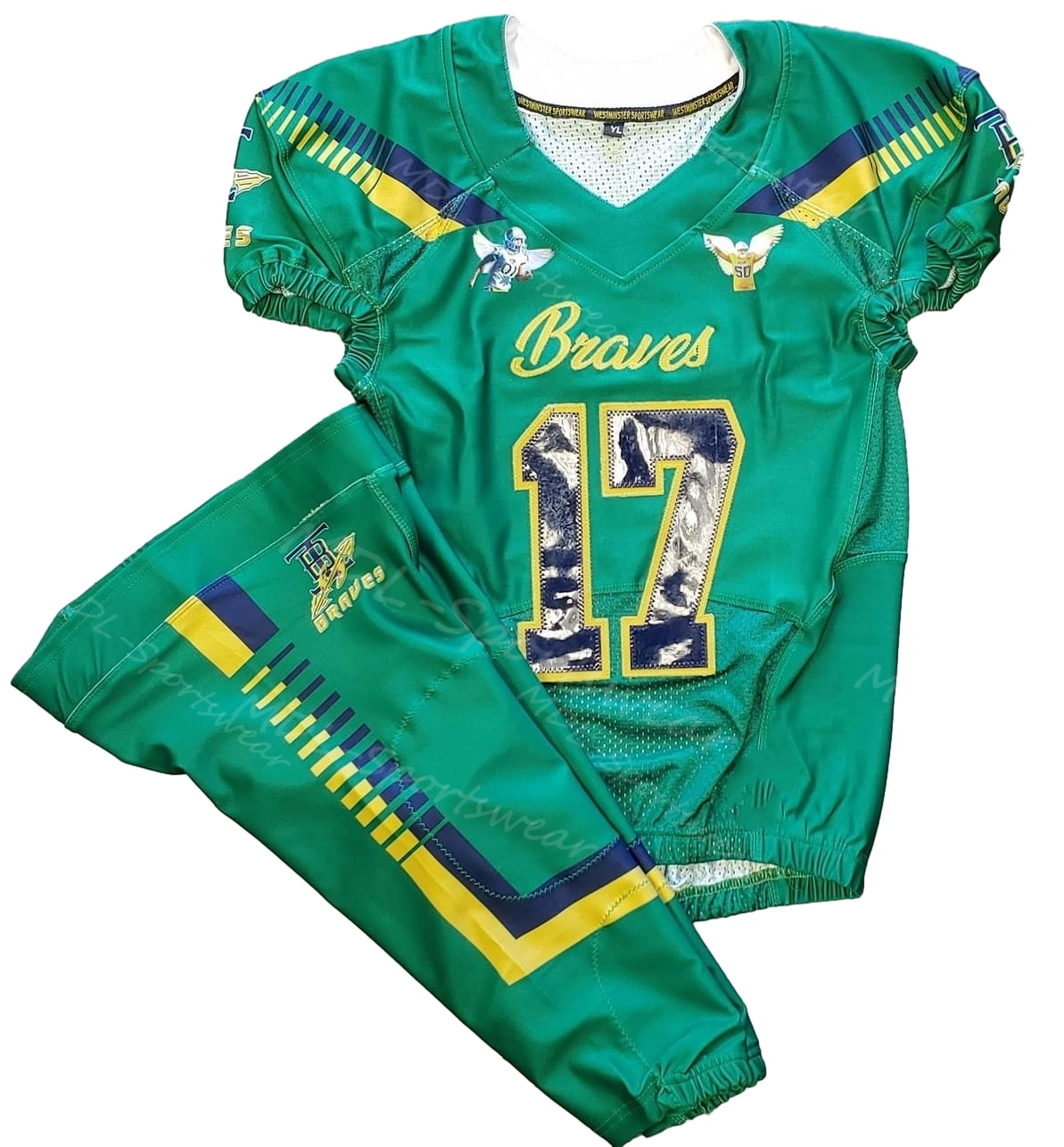 Sublimierte American Football Sets Personalisierte Team Trikots Einzigartige Fußball-Uniformen Designs Personalisierte Fußballtrikots Personalisierte Sportbekleidung