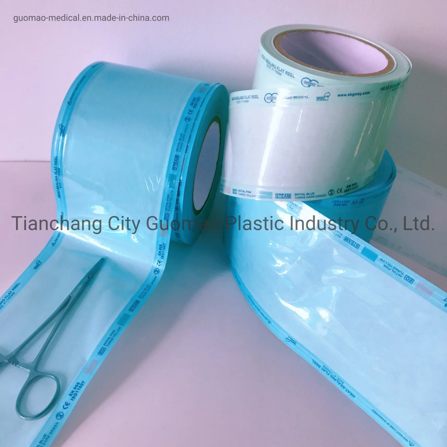 Sterilization Packaging Material CPP Pet PE Film for Medical Dental Instrument Packing