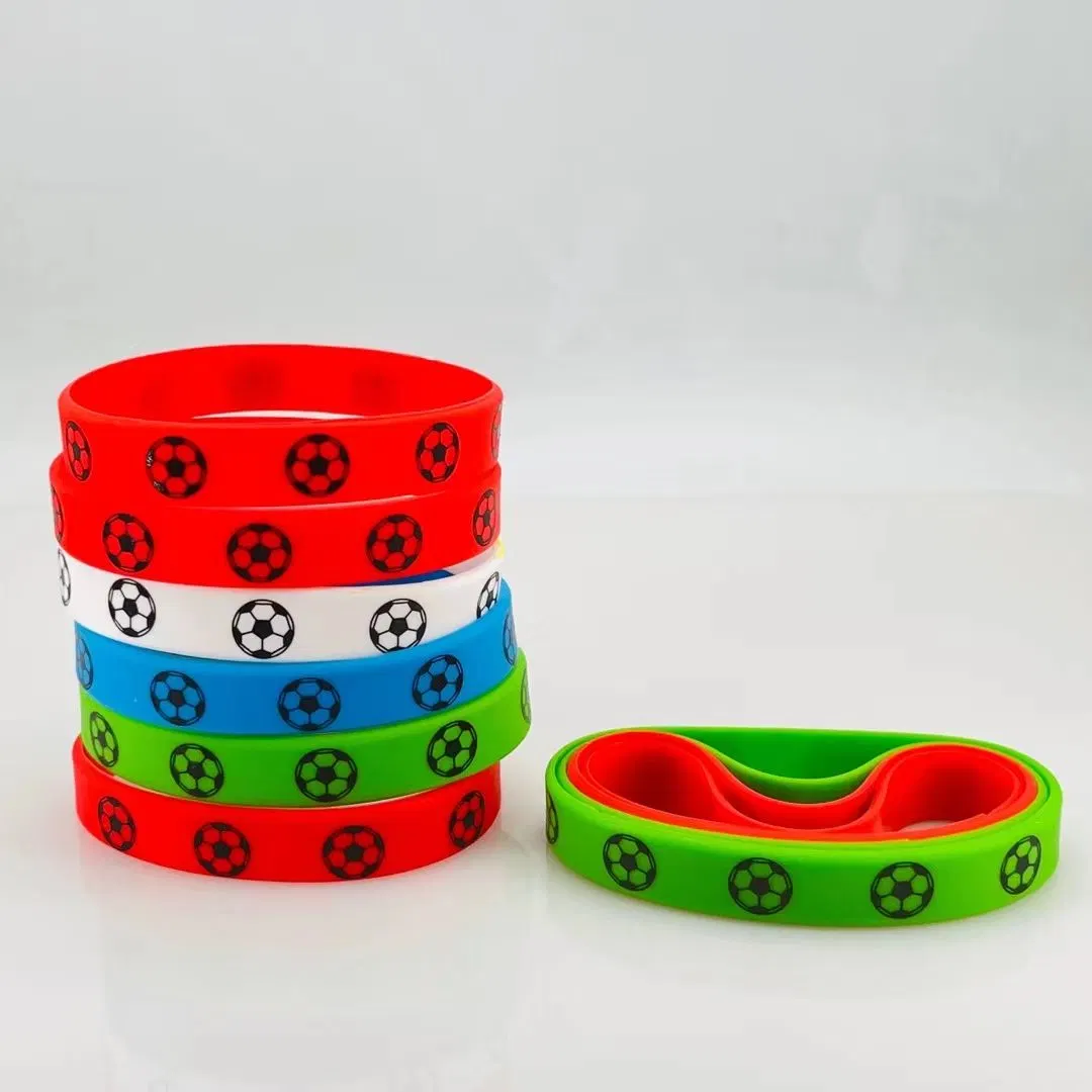 Custom Grow in The Dark Rubber Silicone Band Wristband Bracelet