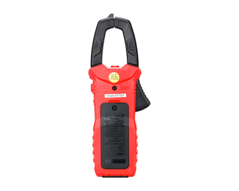 Digital Clamp Meter 600A Current True RMS Smart Plier Ammeter Auto Rang 6000 Counts Multimeter DC AC Voltage Hz Ohm Ncv Tester