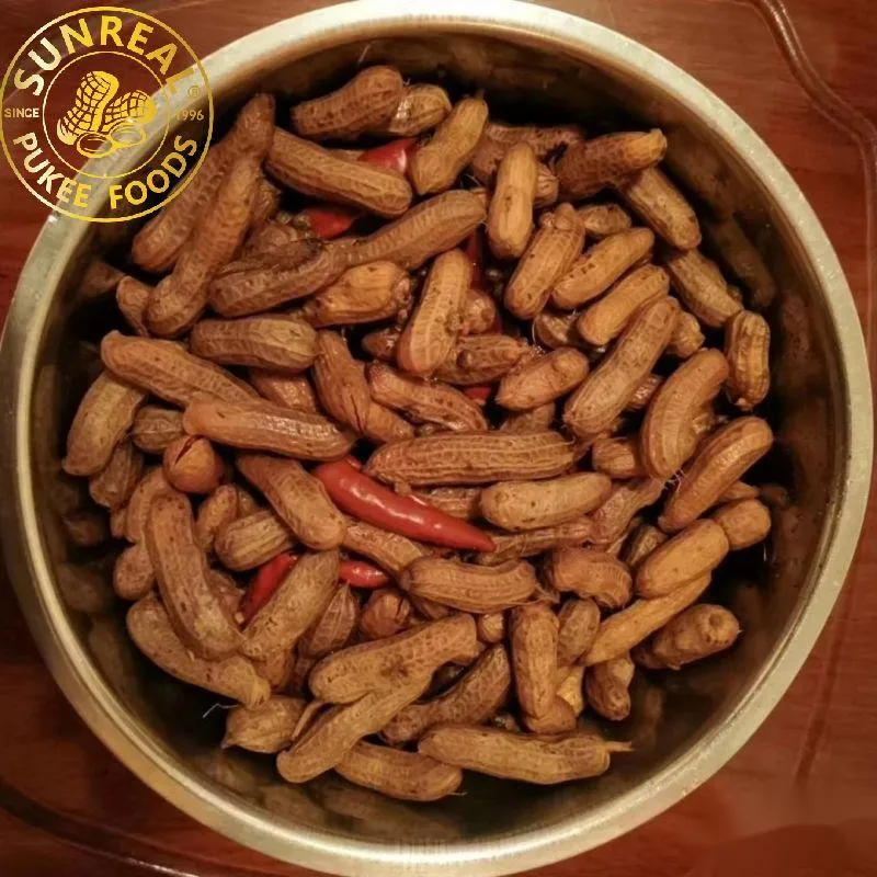 Frozen Cooked Red Skin Peanut in Shell//Salty/Fresh&Soft&Juicy/Nice Snacks