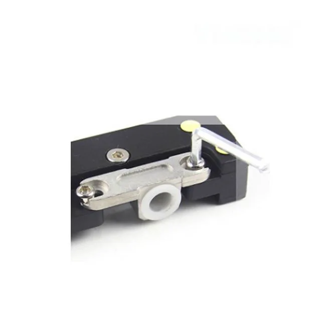 Stainless Steel Cover Aluminum Alloy Body Glass Door Top Patch Fitting