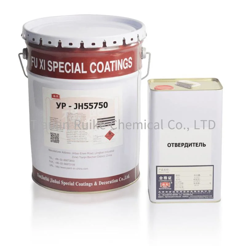 Thick Slurry Type Aliphatic Polyurethane Zinc Phosphate Paint Is Used to Cover Ports and Docks