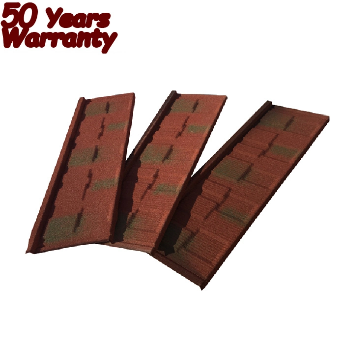 Stone Coated Metal Roofing Tile, Steel Roofing Tile, High quality/High cost performance  Building Material for Nigeria, Kenya, Ghana, Tanzania, Zambia