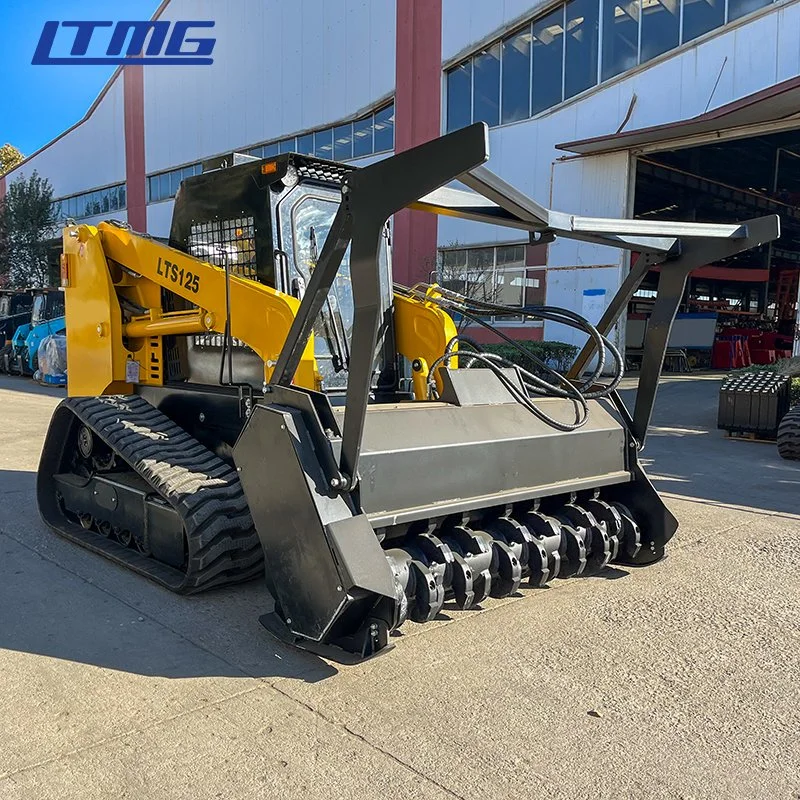 Optional Engine 950kg 1500kg Crawler Skid Steer Loader with Optional Attachments