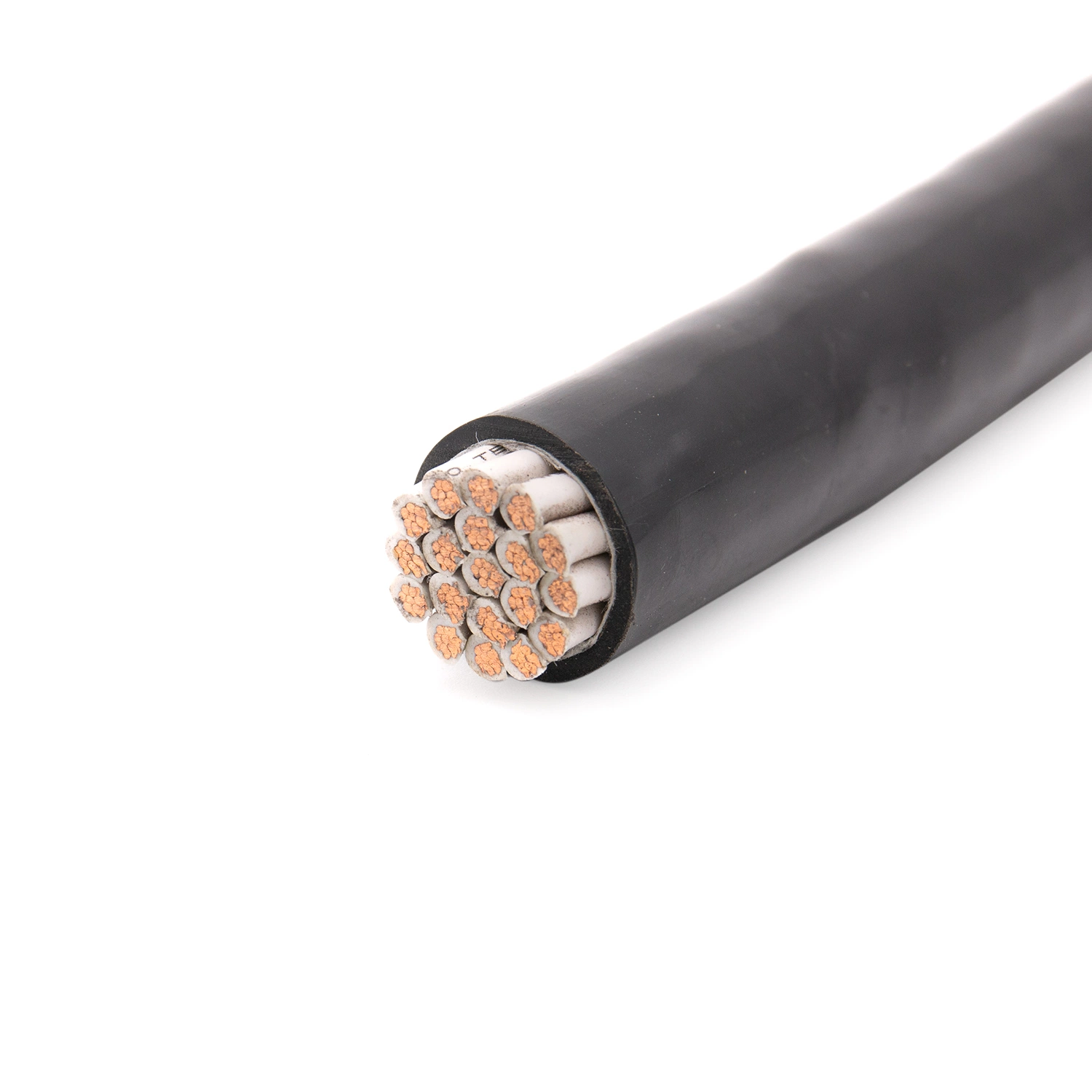 El cable de control multi-core de 1,5 mm2 de 2,5 mm2 XLPE o aislamiento de PVC Cvv de alambre de cobre de potencia