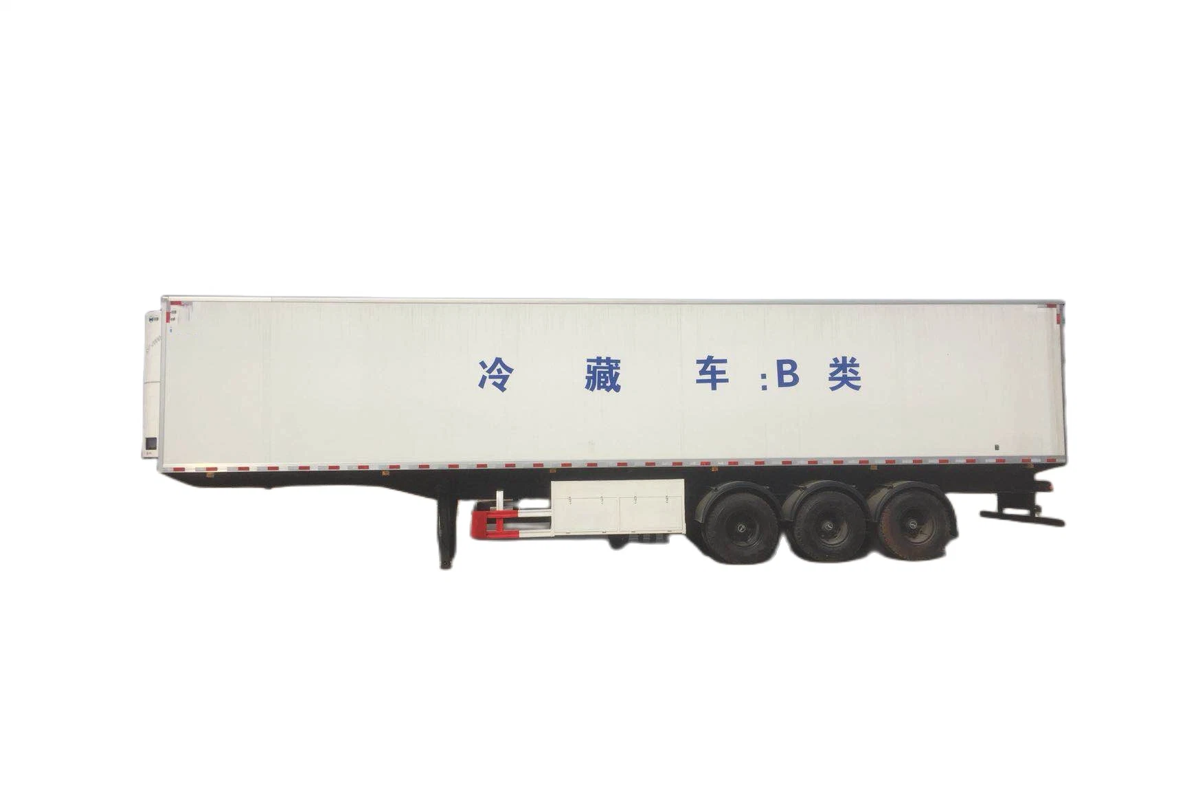 Factory Price 3 Axles Reefer Cold Frozen Cargo Van Transport Refrigerator Trailer for Sale