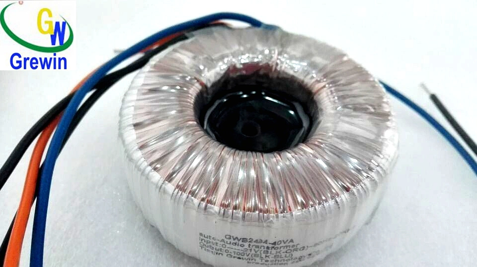 Transformador toroidal con UL, aprobación