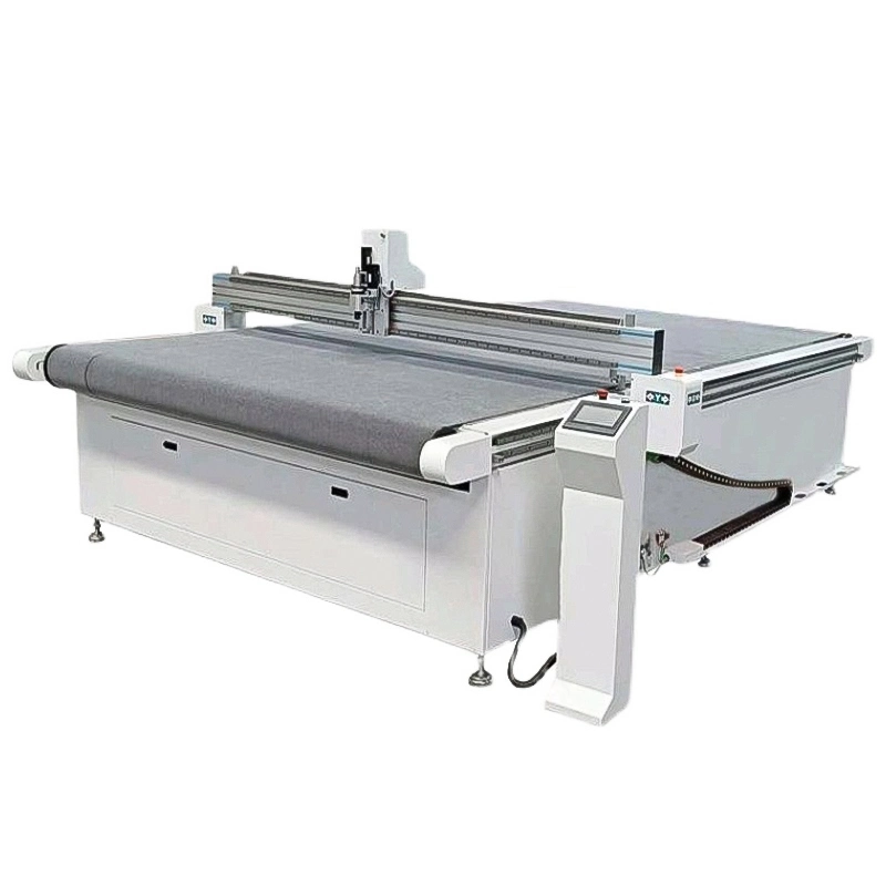Wt Hot Selling CNC Vibrating Knife Cutting Machine for Window Curtains/Blinds/Roller Blind Fabric