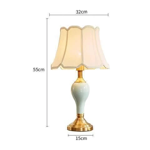 Nordic Postmodern Personality Bedside Lamp Simple Retro LED Cloth Table Lamp.