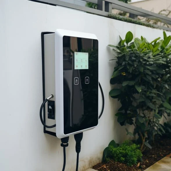 Kommerzielle APP Smart Control Wallbox 7kw AC EV Kfz-Ladegerät