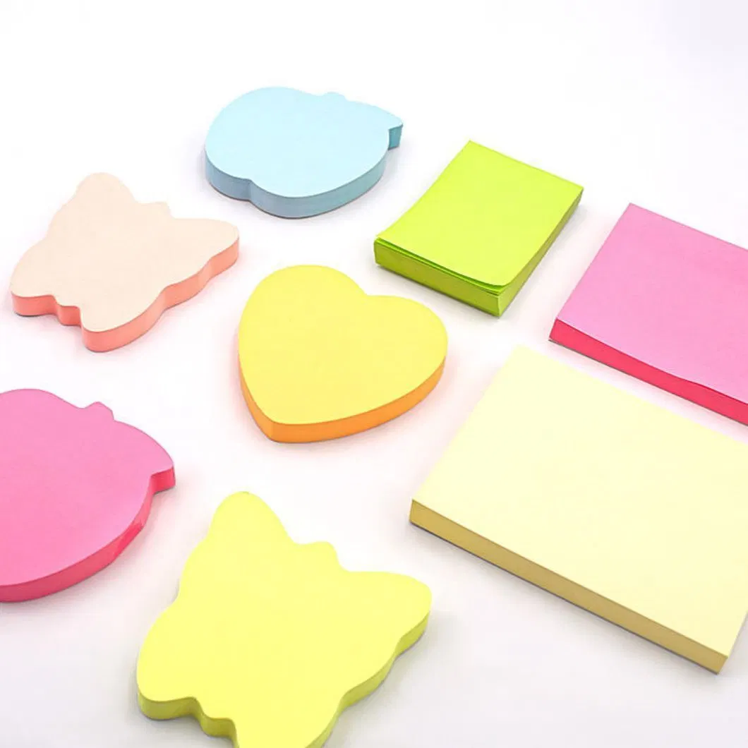 Korean Creative Stationery Cute Memo Pad, Cartoon Zoo Animal Paradise Removable Die Cut Fancy Sticky Note