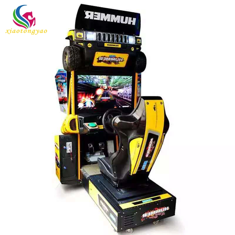 Machine de jeu de voiture de course de Hummer simulateur Machine de jeu vidéo Arcade Jeu de conduite