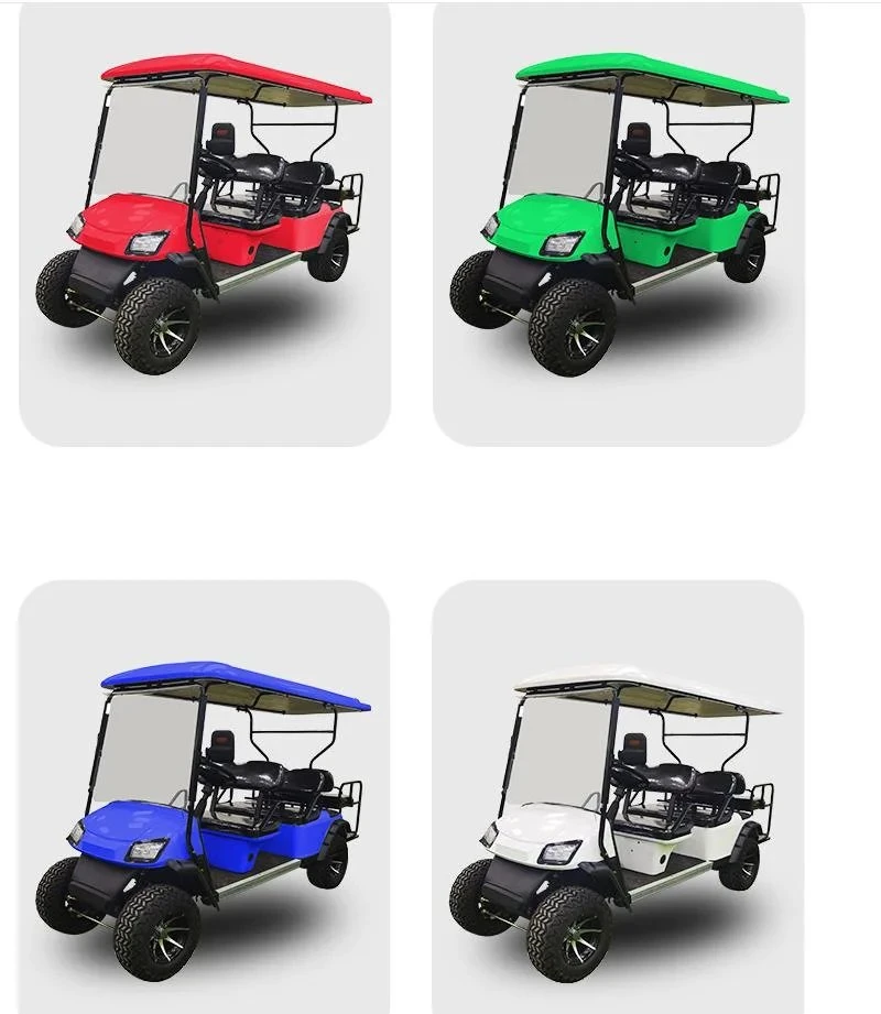 Electric Golf Cart 48V 4kw Electric Vehicles Golf Carts for Adults 4 Seat